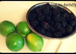 Blackberries and Lime