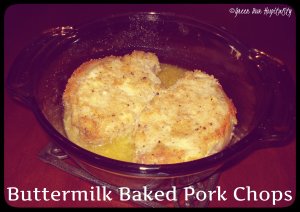 Buttermilk Baked Pork Chops