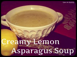 Lemon Asparagus Soup