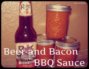 Beer and Bacon BBQ Sauce
